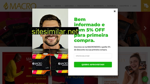 macronutrition.com.br alternative sites