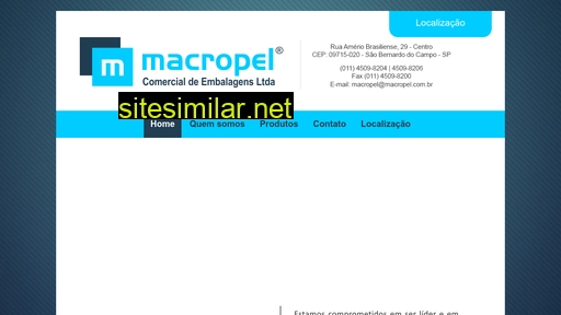macropel.com.br alternative sites