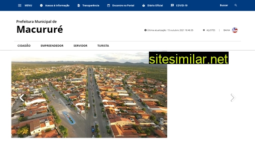 macurure.ba.gov.br alternative sites