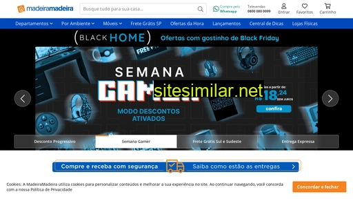 madeiramadeira.com.br alternative sites
