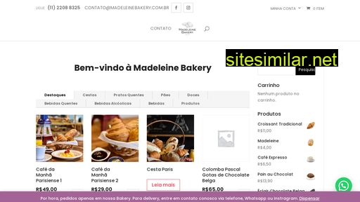 madeleinebakery.com.br alternative sites