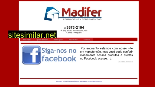madifer.com.br alternative sites