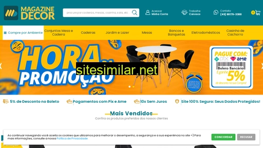 magazinedecor.com.br alternative sites