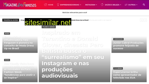 magazinedosfamosos.com.br alternative sites
