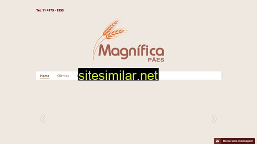 magnificapaes.com.br alternative sites