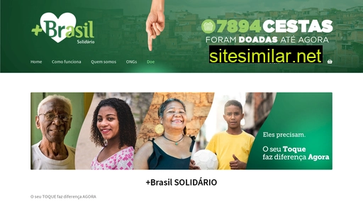 maisbrasilsolidario.com.br alternative sites