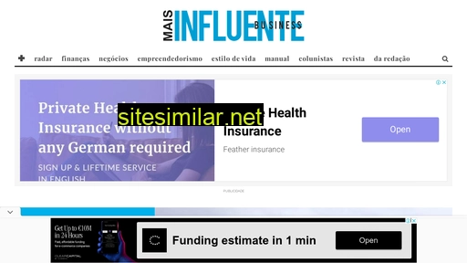 maisinfluente.com.br alternative sites