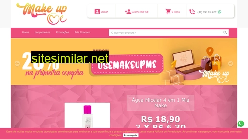 makeupme.com.br alternative sites
