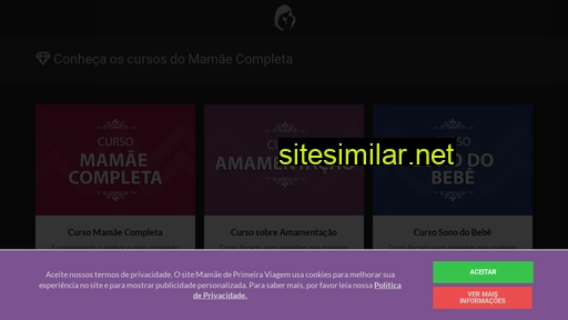 mamaesprimeiraviagem.com.br alternative sites