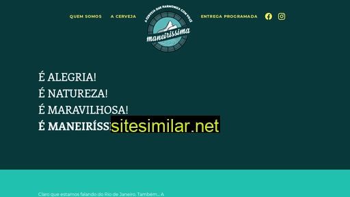 maneirissima.com.br alternative sites