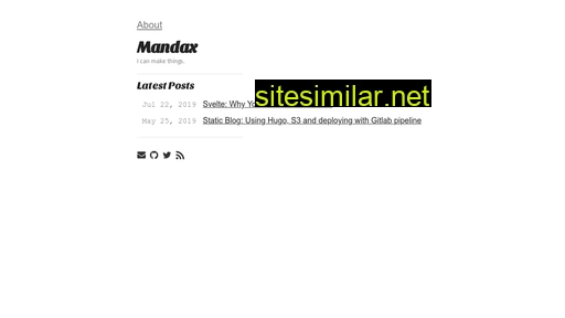 mandax.com.br alternative sites