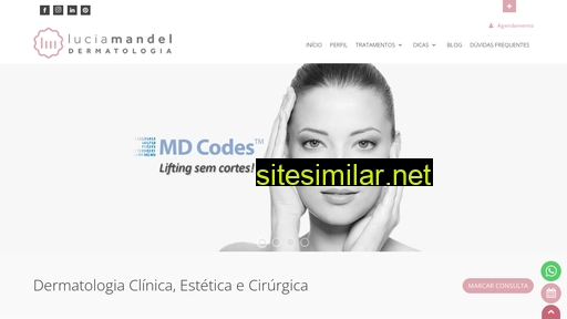 mandeldermatologia.com.br alternative sites
