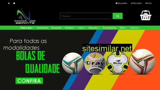maniadoesporte.com.br alternative sites