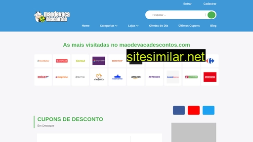 maodevacadescontos.com.br alternative sites