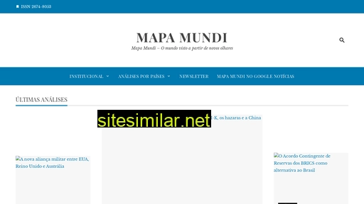 mapamundi.org.br alternative sites