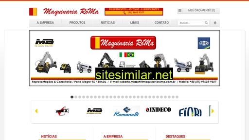 maquinariaroma.com.br alternative sites