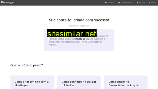 maquinastec.com.br alternative sites