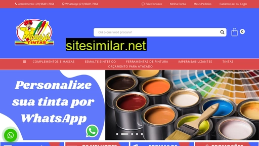marajatintas.com.br alternative sites