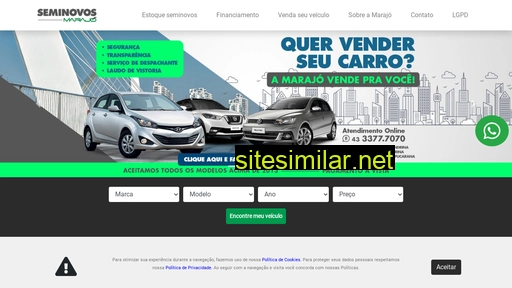 marajoseminovos.com.br alternative sites
