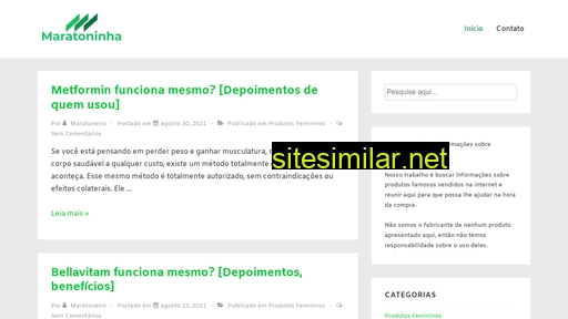 maratoninha.com.br alternative sites