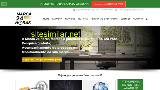 marca24horas.com.br alternative sites
