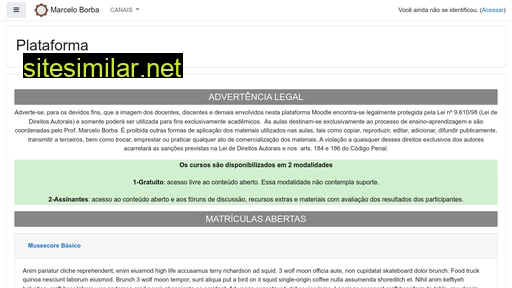 marceloborba.com.br alternative sites