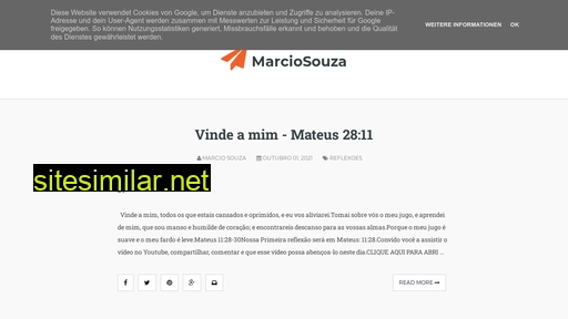 marciodesouza.com.br alternative sites