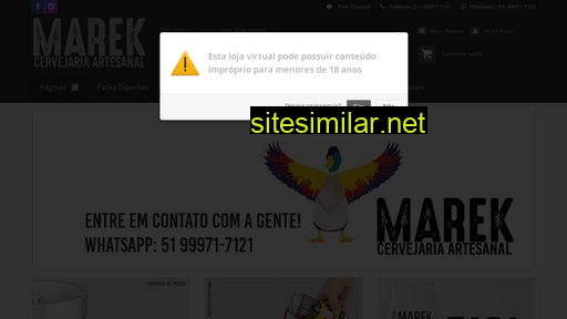 marekcervejaria.com.br alternative sites