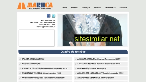 marhca.com.br alternative sites