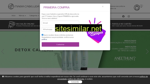 mariacabeluda.com.br alternative sites