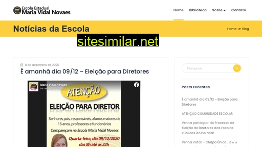 mariavidalnovaes.com.br alternative sites