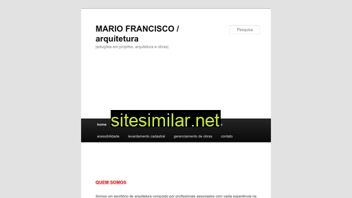 mariofrancisco.com.br alternative sites