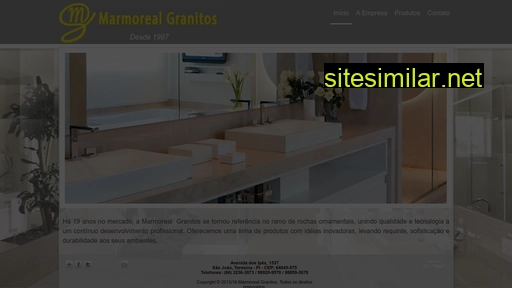 marmorealgranitos.com.br alternative sites