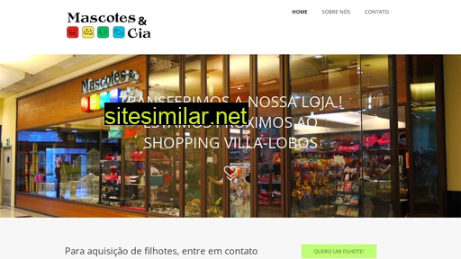 mascotes.com.br alternative sites