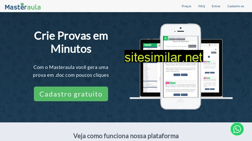 masteraula.com.br alternative sites