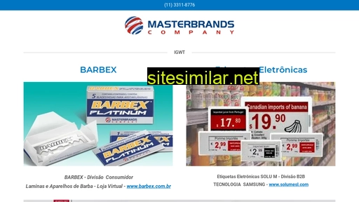 masterbrands.com.br alternative sites