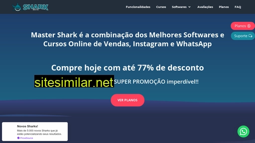 mastershark.com.br alternative sites