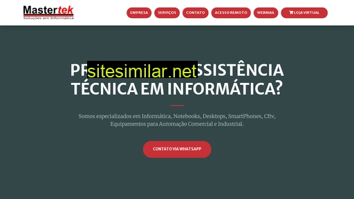 mastertek.com.br alternative sites