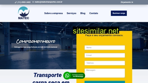 matectransportes.com.br alternative sites