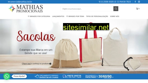 mathiaspromocionais.com.br alternative sites