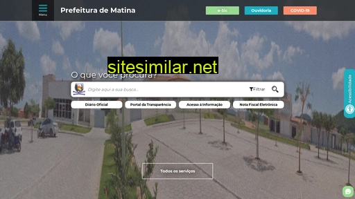 matina.ba.gov.br alternative sites