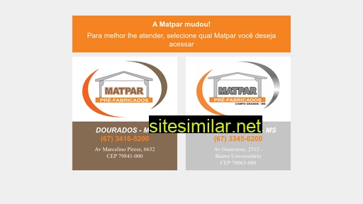 matpar.com.br alternative sites