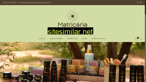matricariabiocosmeticos.com.br alternative sites