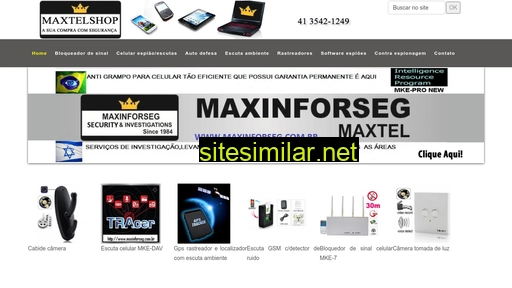 maxtelshop.com.br alternative sites