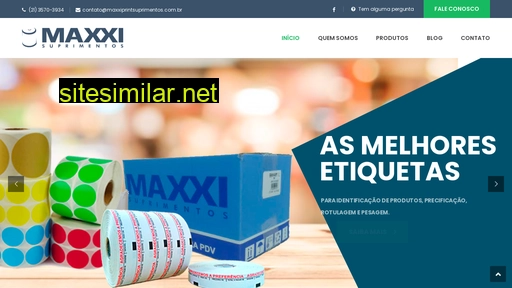 Maxxiprintsuprimentos similar sites