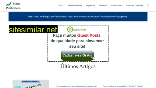 maxxpublicidade.com.br alternative sites