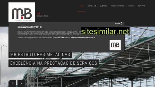 mbestruturasmetalicas.com.br alternative sites