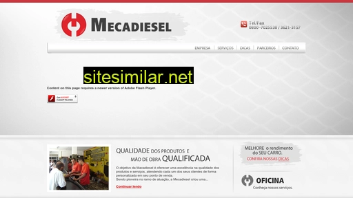 mecadieselpecas.com.br alternative sites