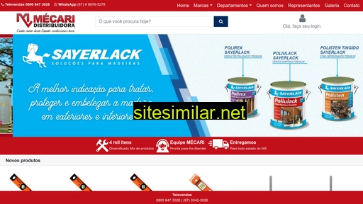 mecari.com.br alternative sites