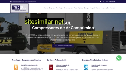 mecsulcompressores.com.br alternative sites